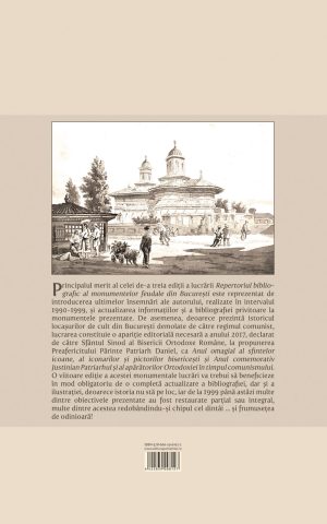 Repertoriul bibliografic al monumentelor feudale din Bucureşti