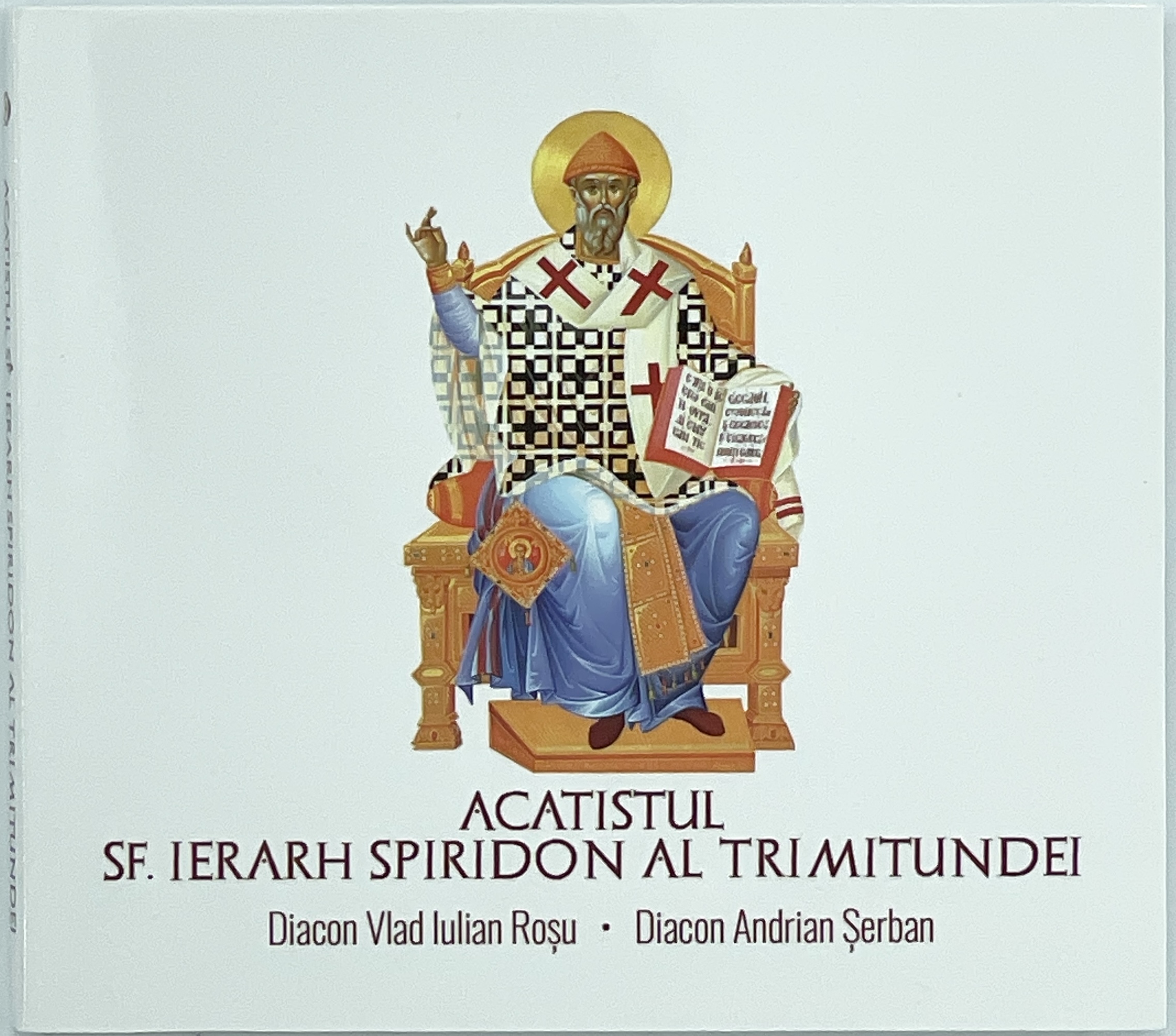 CD audio Acatistul Sfântului Ierarh Spiridon al Trimitundei